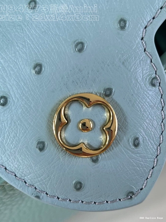 Aaa replica ru LOUIS VUITTON MINI-22*12*8CM CAPUCINES 0713